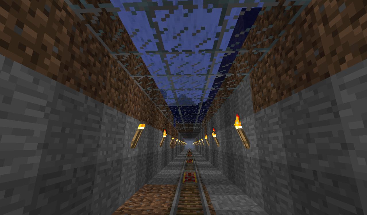 InterBase Tunnel Minecraft Map